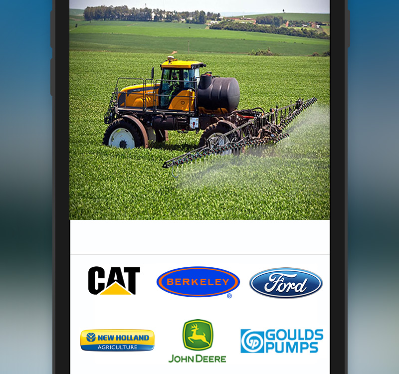 Repuestos para equipos de AGRICULTURA